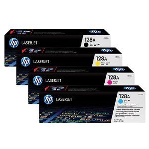 HP Pro CM1415 ,Pro CP1525NW Full Set Original Toner Cartridges C,Y,M,K(CE320A,CE321A,CE322A,CE323A)