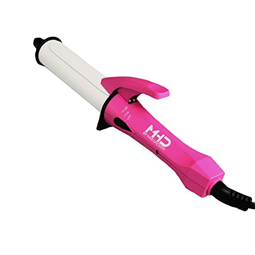 25mm Mini Hair Curler Dual Voltage Hair Curling Wand Ceramic Curling Iron Pink