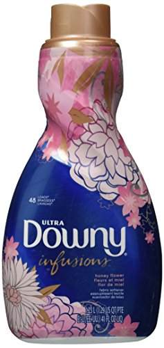 Downy Ultra Infusions Honey Flower Liquid Fabric Softener 48 Loads 41 Fl Oz (5 pack)