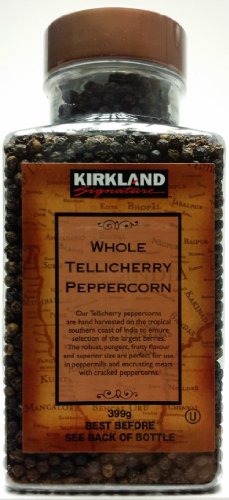 Whole Tellicherry Peppercorn 399g