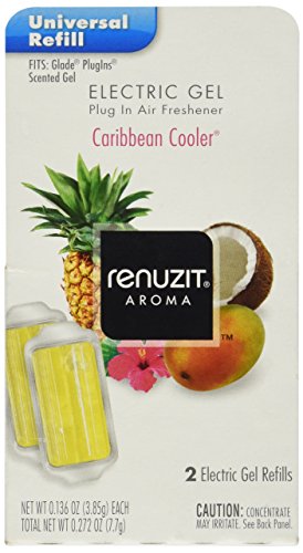 Renuzit Gel Electric Caribbean Cooler, .27 Ounce