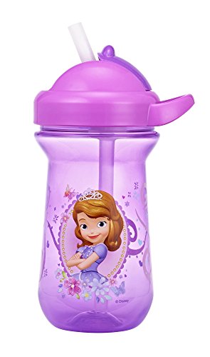 The First Years Disney Junior Sofia the First Flip Top Straw Cup