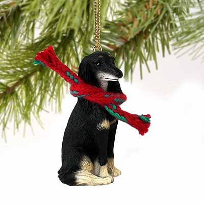 Saluki Miniature Dog Ornament