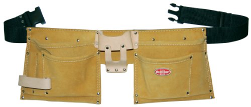 Bucket Boss 53493SP 8-Pocket Suede Leather Waist Apron