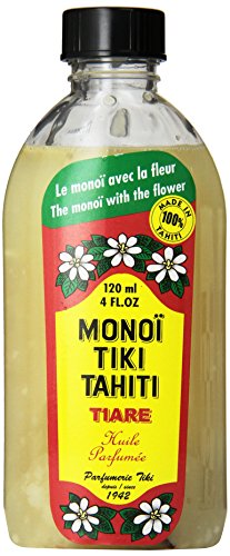 Monoi Tiare Tahiti Monoi Tiiki Tahiti Coconut Oil - 4 Fluid Ounce