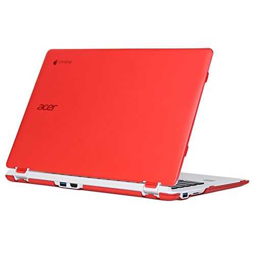 iPearl mCover Hard Shell Case for 13.3 Acer Chromebook 13 CB5-311 / C810 series Laptop (Red)