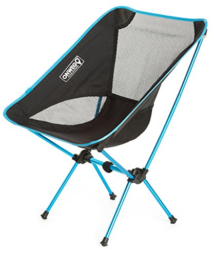 ONWEGO Ultralight Outdoor and Camping Chair - Lightweight, Premium Quality Aluminum Construction, Heavy Duty - Portable, Folding, Convenient