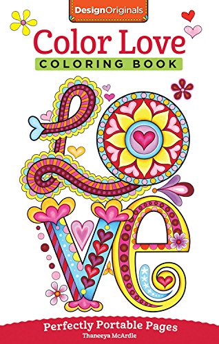 Color Love Coloring Book: On-The-Go! (On-The-Go! Coloring Book)