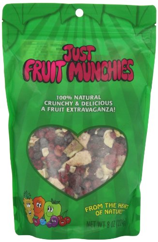 Just Tomatoes Just Fruit Munchies, 8-Ounce Large Pouch (Pack of 2)