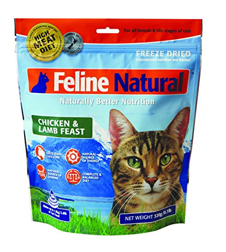 K9 Feline Natural Chicken & Lamb Feast ze Dried Raw Cat Food 0.77-lb bag