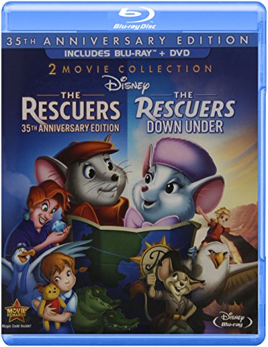 The Rescuers: 35th Anniversary Edition (The Rescuers / The Rescuers Down Under) (Three-Disc Blu-ray/DVD Combo in Blu-ray Packaging)
