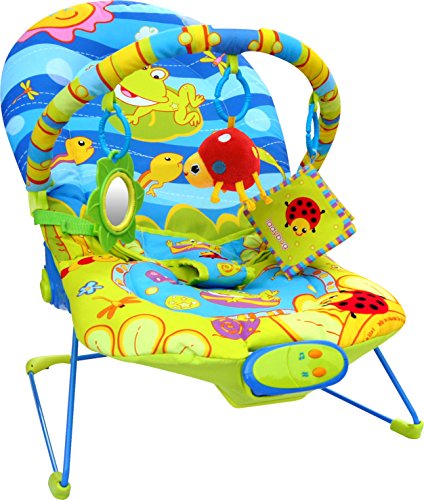 Bebe Style Ocean World Baby Recline Bouncer with Vibration and Music