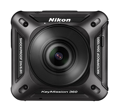 Nikon KeyMission 360 Action Camera, Nero
