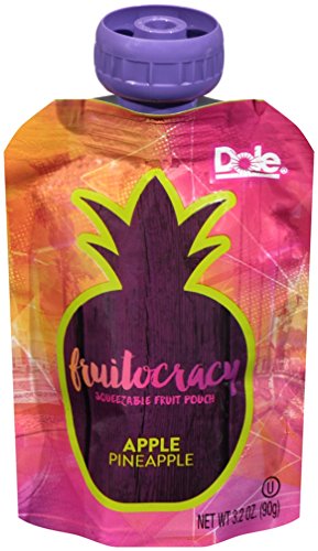Dole Fruitocracy, Apple Pineapple, 3.2 Ounce (Pack of 4)