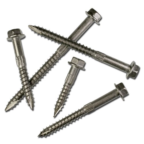Simpson Structural Screws SDS25300-R25 1/4-Inch by 3-Inch with 2-Inch threaded Structural Wood Screw, 25-Pack