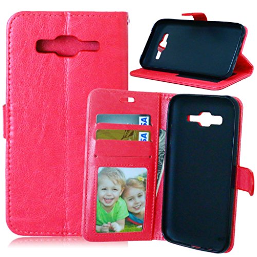 Nakeey PU Wallet Leather Cover Case for Samsung Galaxy J5,Samsung Galaxy J5 Wallet Case,Samsung Galaxy J5 Case-R03