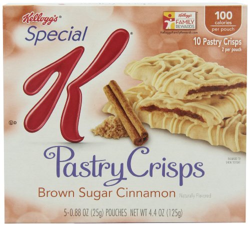 Kellogg's Special K Pastry Crisps, Brown Sugar Cinnamon, 4.4-Ounce