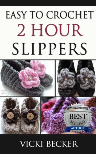 Easy To Crochet 2 Hour Slippers