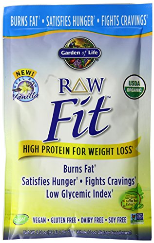Garden of Life Raw Fit Protein Tray Powder, Vanilla, 10 Count