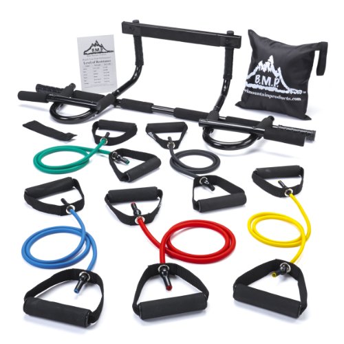 Black Mountain Products Pull Up Bar and Resistance Bands