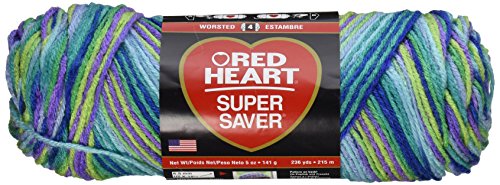 Coats & Clark Red Heart Super Saver Yarn, Wildflower