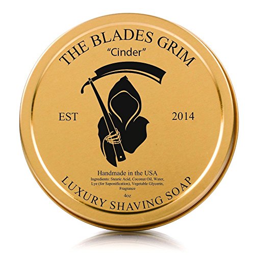 The Blades Grim Gold Luxury Shaving Soap - Cinder