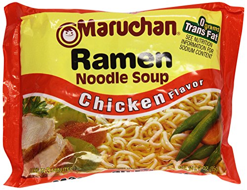 Maruchan Ramen Chicken Flavor, 3 oz, 24 ct