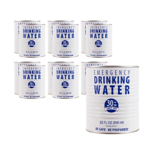 Case of Canned Drinking Water (12 cans)