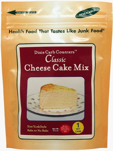 Dixie Carb Counters Cheesecake Mix - Makes 2 cheesecakes - 2.6 oz