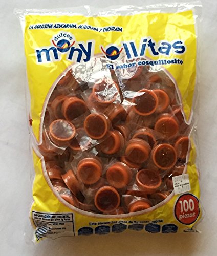 Ollitas Hot Tamarind Mexican Candy (100 pieces)