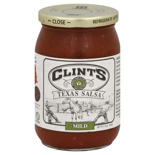 Clints Texas Mild Salsa 16.0 OZ (Pack of 2)