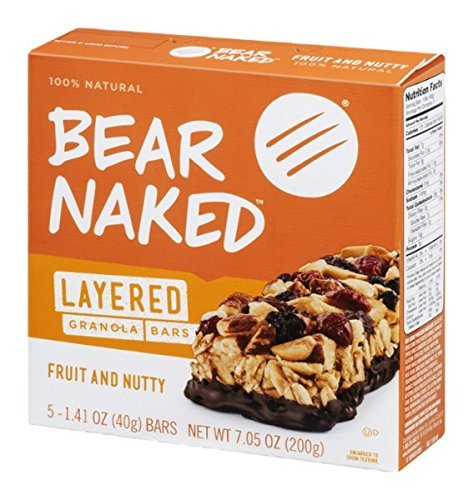 Bear Naked Layered Granola Bars Fruit and Nutty - 5 CT