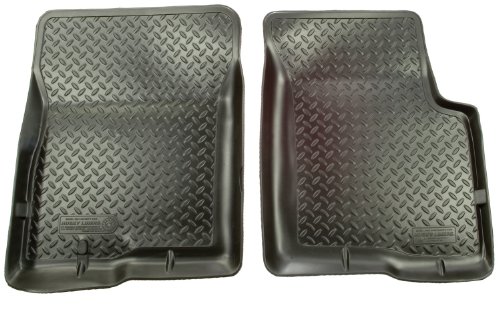 Husky Liners Classic Style Custom Fit Molded Front Floor Liner for Select Chevrolet/GMC Models (Black)