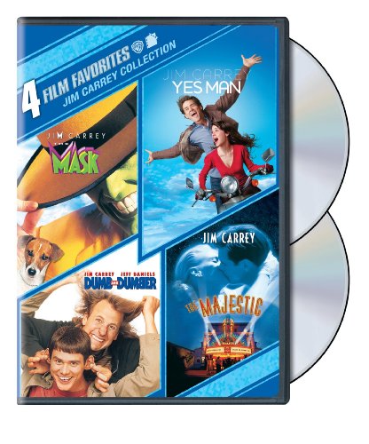 4 Film Favorites: Jim Carrey Collection (The Mask / Yes Man / Dumb and Dumber / The Majestic)
