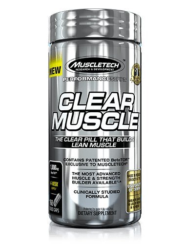 Muscletech ProSeries Clear Muscle For Lean Muscle, 84 Liquid Caps (Pack of 2)