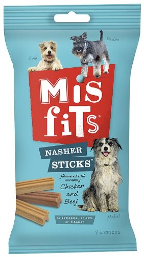 Misfits Nasher Sticks 175 g (Pack of 10)