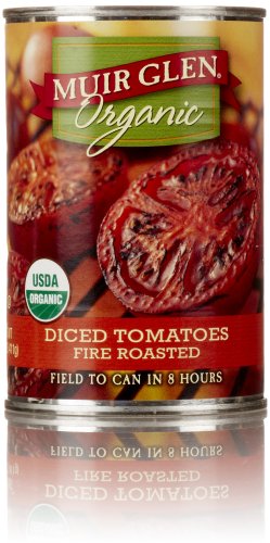 Muir Glen Organic Diced Tomatoes, Fire Roasted, 14.5 Oz