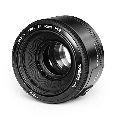 Yongnuo EF YN 50mm F/1.8 1:1.8 Standard Prime Lens for Canon Rebel Digital Camera