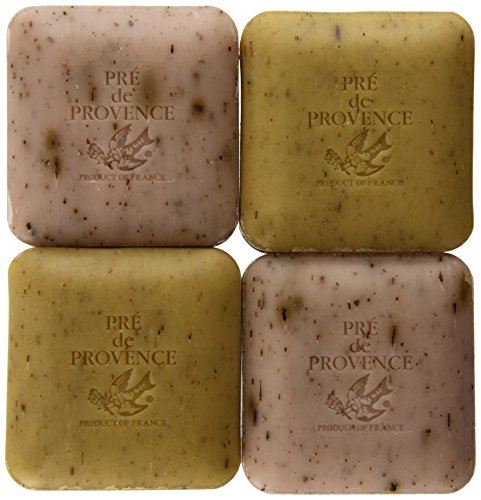 Pre De Provence Soap, Set of 4, 1.10-Pounds