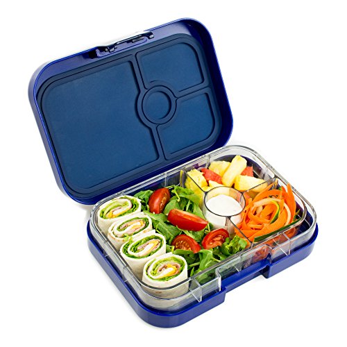 YUMBOX Leakproof Bento Lunch Box Container (Tutti Frutti Blue) for Kids and Adults