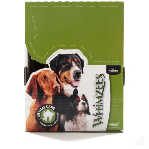 Paragon Products Veggie Ear Wholesome Dental Dog Treats Bulk Box