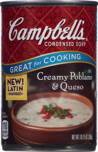 Campbell's Creamy Poblano & Queso Soup, 10.75 Ounce (Pack of 12)