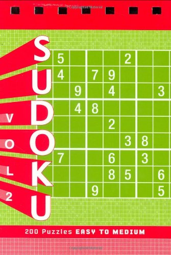 Sudoku Vol. 2 Puzzle Pad: Easy to Medium