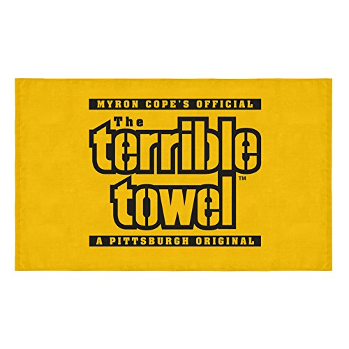 Pittsburgh Steelers Terrible Towel Beach Towel 35 x 60 (New Version)