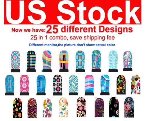 25 in 1:25 sheets Water decals Nail Art Stickers Full Cover Nail tips sticker For Fashion Finger Beauty Desgin Nail Foils , Nail Stickers , Nail Decals , Nail Patches-02