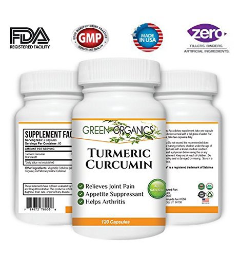 Turmeric Curcumin by Green Organics, 1000mg