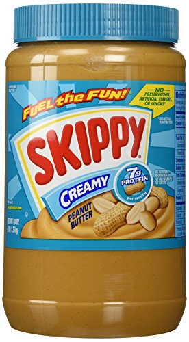 Skippy Creamy Peanut Butter - Creamy 48 oz. (Pack of 2)