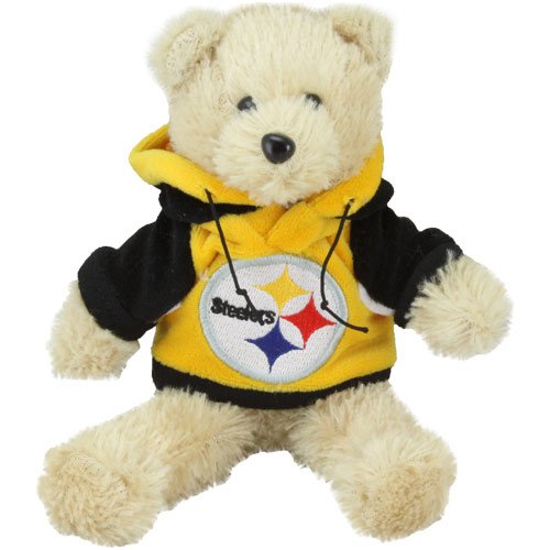 NFL Pittsburgh Steelers 8'' Plush Hoodie Bear