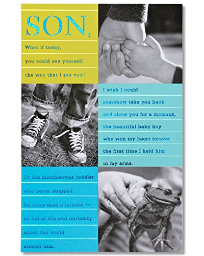Kind And Generous Man Birthday Card for Son with Foil