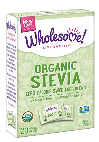 Wholesome Sweeteners Organic Stevia, 1 G Packets, 120 Count